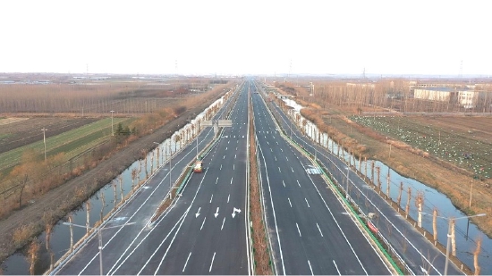 (改建后的G204烟沪线莱西段)