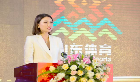 作为山东省优秀退役运动员代表发言
