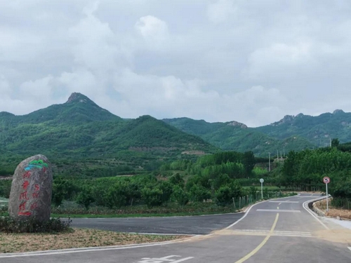 ▲齐鲁风情5号路北大北山路口