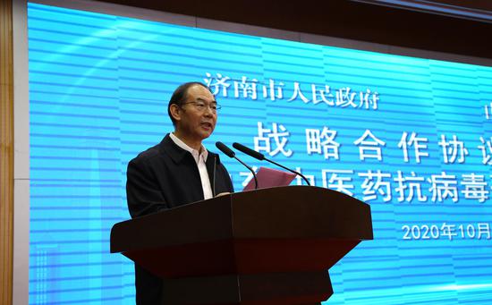 山东中医药大学党委书记武继彪致辞
