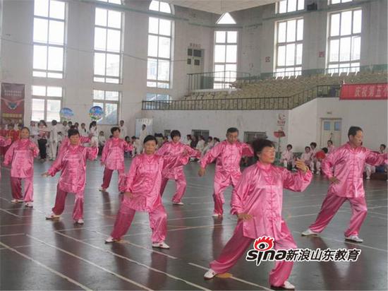 2013年济南市第三届全民健身运动会太极拳比赛