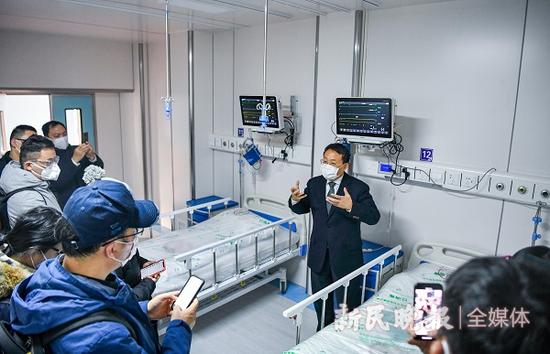 图说：尚未启用的上海公共卫生临床中心负压病房 来源/新民晚报记者 孙中钦 摄（下同）
