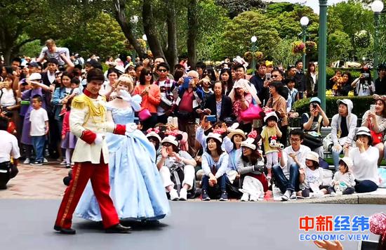 迪士尼乐园资料图中新经纬摄