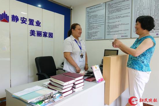 图说:优质物业服务让小区百姓安居。刘歆 摄
