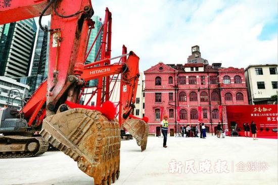 图说:老市府大楼 新民晚报记者 周馨/摄