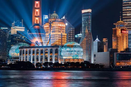 图说:浦江光影秀 采访对象供图