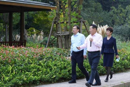 安徽省委常委、常务副省长刘惠调研黄山水云间