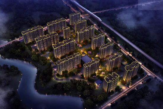 夜景效果图
