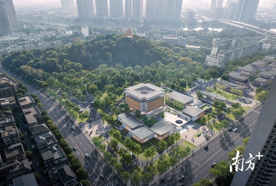 小榄和祥图书馆设计效果图。