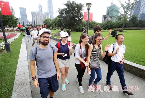 图说:老城厢微旅游吸引力越来越大