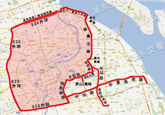 上海市外牌限行范围新变化 最新限行提醒需注意