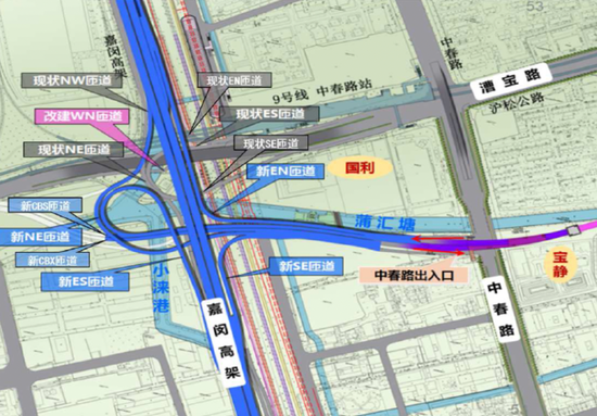 漕宝路快速路新建工程今日开工 嘉闵高架中环的车程有望缩至5-10分钟