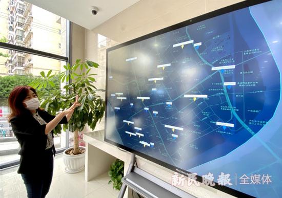 图说：创业地图。