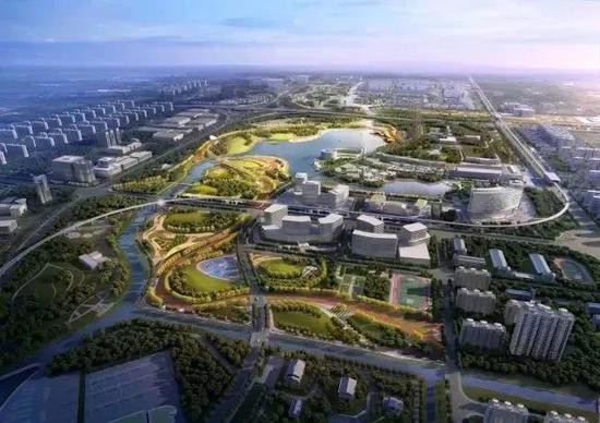 北区鸟瞰效果图