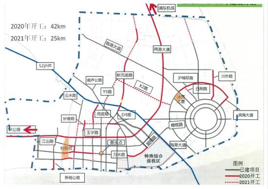 临港新区规划图
