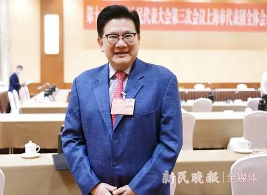 全国人大代表曹可凡 陈正宝/摄