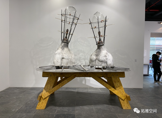 陆垒：《被闪电击中的W&H》，2019