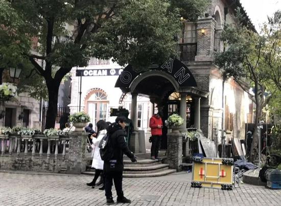 (2019年,《老闺蜜》剧组拍摄的场景)