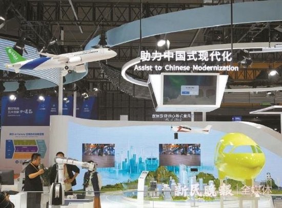 图说:进博会布展已基本完成 新民晚报记者 张龙 摄