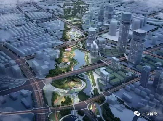 真如副中心建设新进展:21.5万平米绿廊主干道