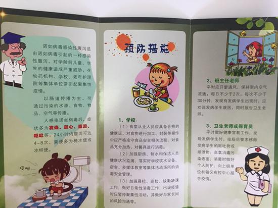 学校如何预防诺如病毒感染。上海杨浦区疾控中心 供图