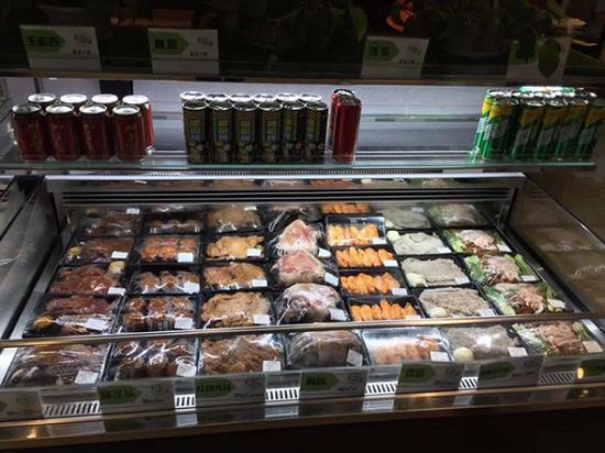 图说：大富贵酒楼的外卖半成品 来源/受访对象提供