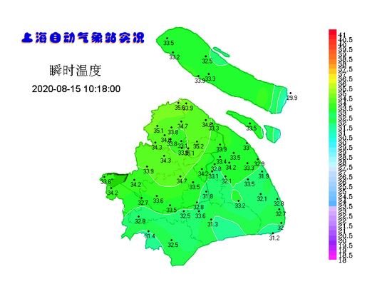 当前气温 