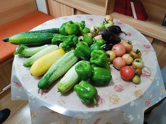 收获的部分果实