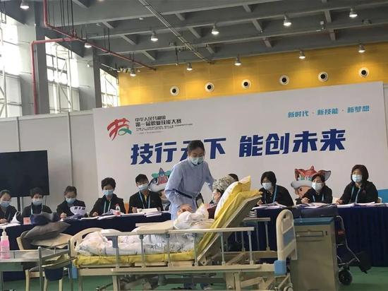 林秀怡在大赛中