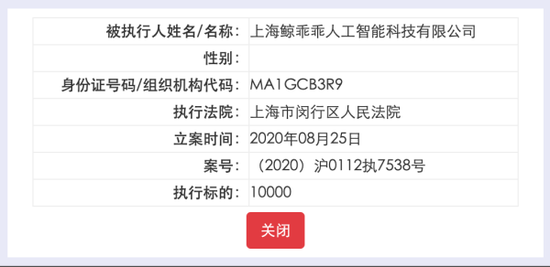 中国执行信息公开网 截图