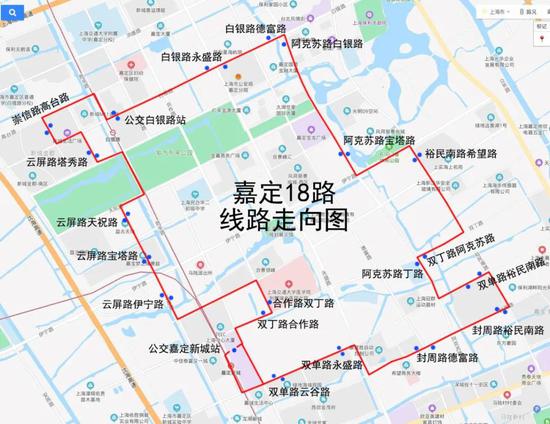 （线路走向图）