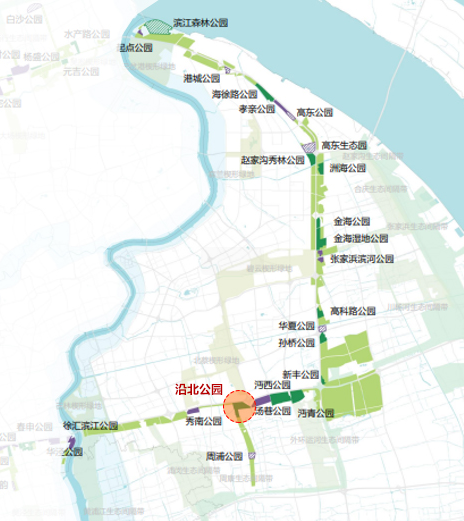 沿北公园区位图