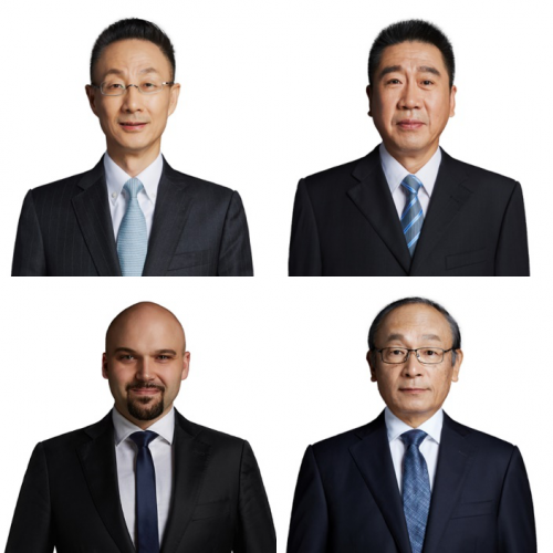 (左右上下依次为:马春野、陈磊、Werner Gruber、村上信)