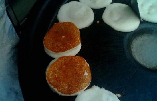 米饭饼摊