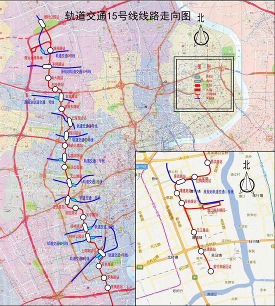 上海地铁17号线线路图,上海地铁17号线 轨交17号线全线贯通 明年上海三条地铁线路有望通车