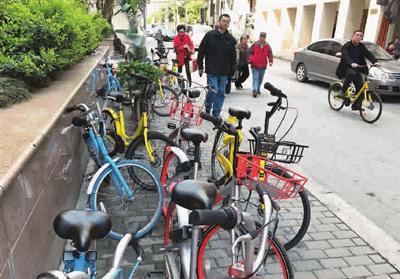 黄浦区公布22个禁投禁骑路段 未见明显改观