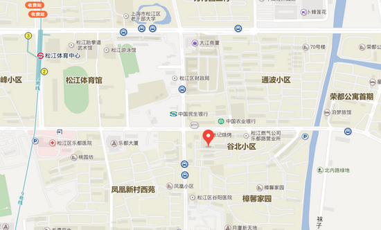 事发地附近 百度地图