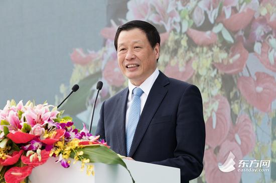 上海市市长应勇。摄影:张春海