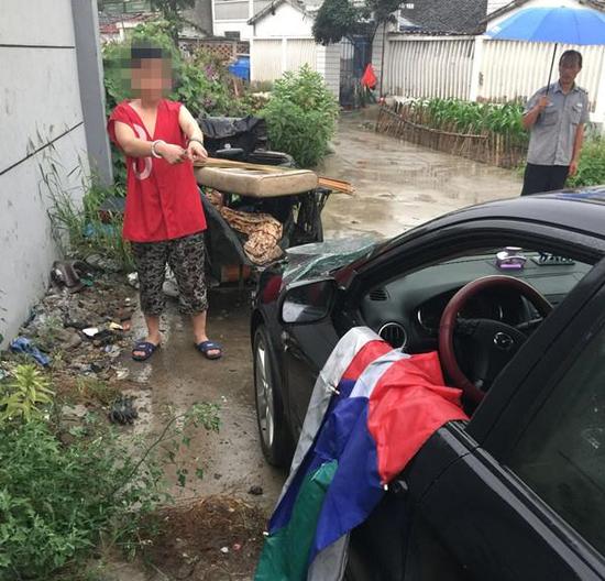 图说:犯罪嫌疑人赵某已因涉嫌妨害公务被依法刑事拘留。警方供图