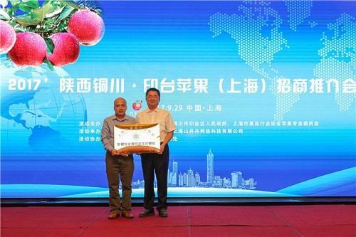 2017陕西铜川印台苹果招商推介会在沪举行