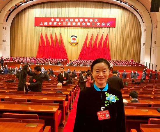 上海市政协委员、上海真爱梦想公益基金会理事长潘江雪。 受访者供图