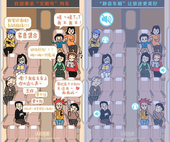 “中国铁路”微博 图