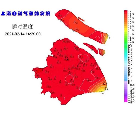 本文图片均来自“上海预警发布”微信公众号