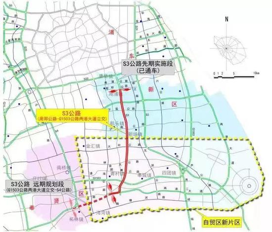 临港新片区将迎来一条直通中心城区的快速通道