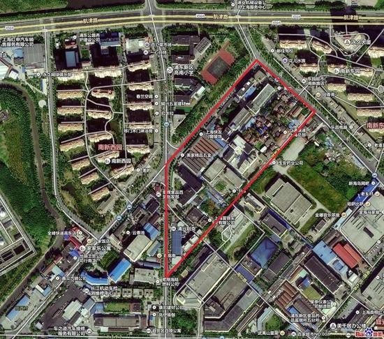 项目地块区位图