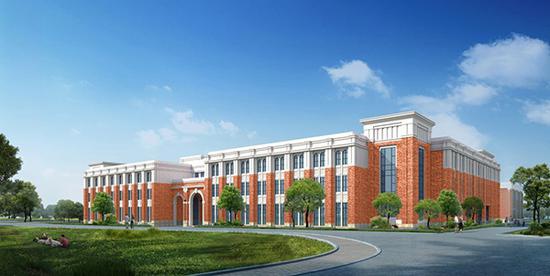 二号综合学院楼效果图。本文图片均为 华东政法大学 图