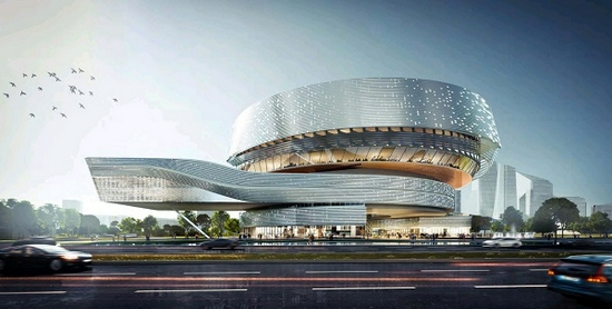 图说:临港星空之境商业综合体项目效果图 来源/采访对象供图