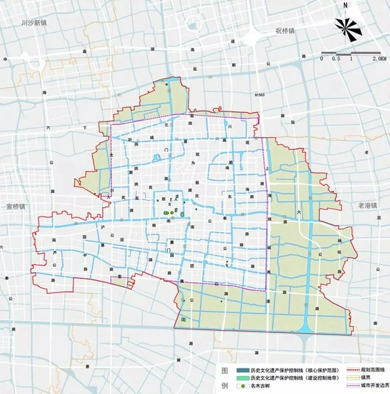 文化保护规划图