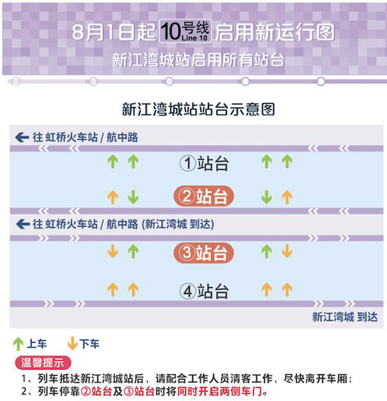 图说：7月31日起16号线启用新列车运营图 来源/上海地铁shmetro（下同）