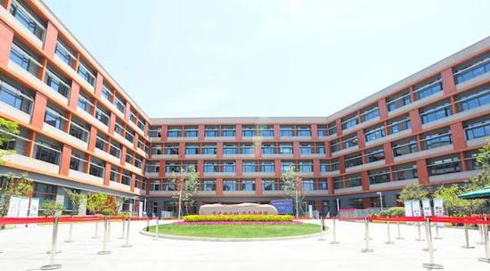 图说:复旦大学第二附属学校江湾校区正式启用 采访对象供图(下同)